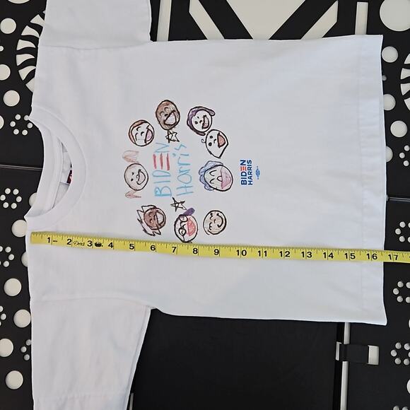 Bayside Kids Biden Harris 2020 Presidential Campaign White T-Shirt Toddler XS - Picture 7 of 7